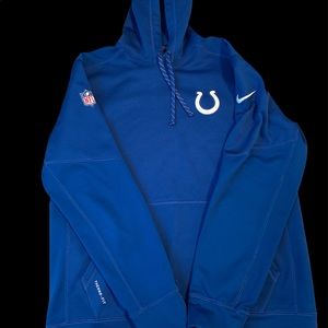 Indianapolis Colts Football Hoodie Sweatshirt Medium On-field Apparel